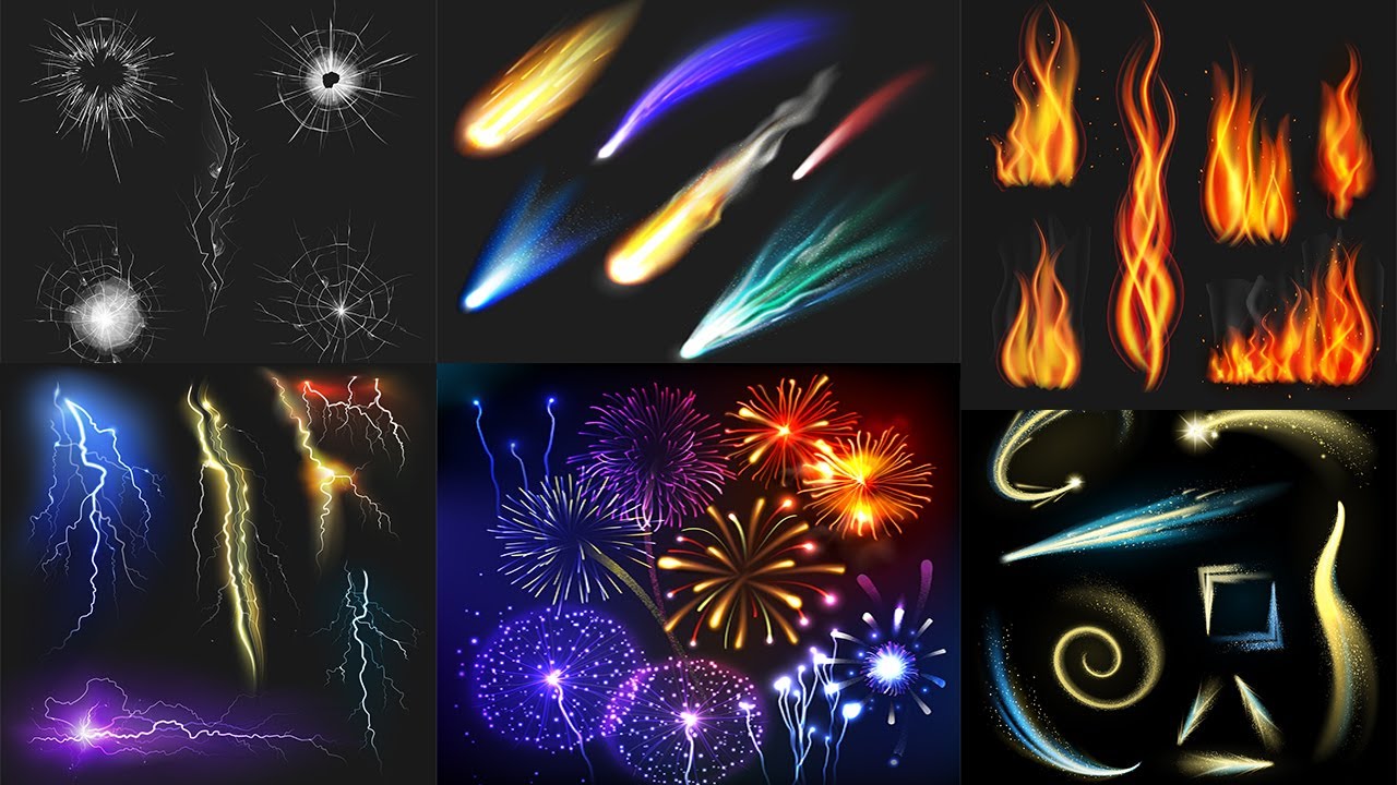 Light Graphic Effects In PNG Free Download