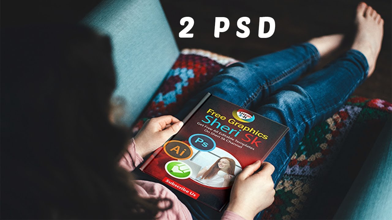 Hardcover Book Mockup PSD Templates Free Download