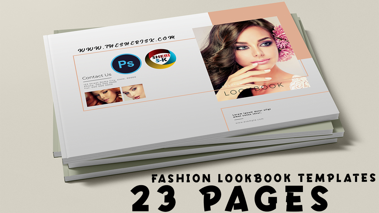 23 Fashion Look Book Templates Download In PSD Files