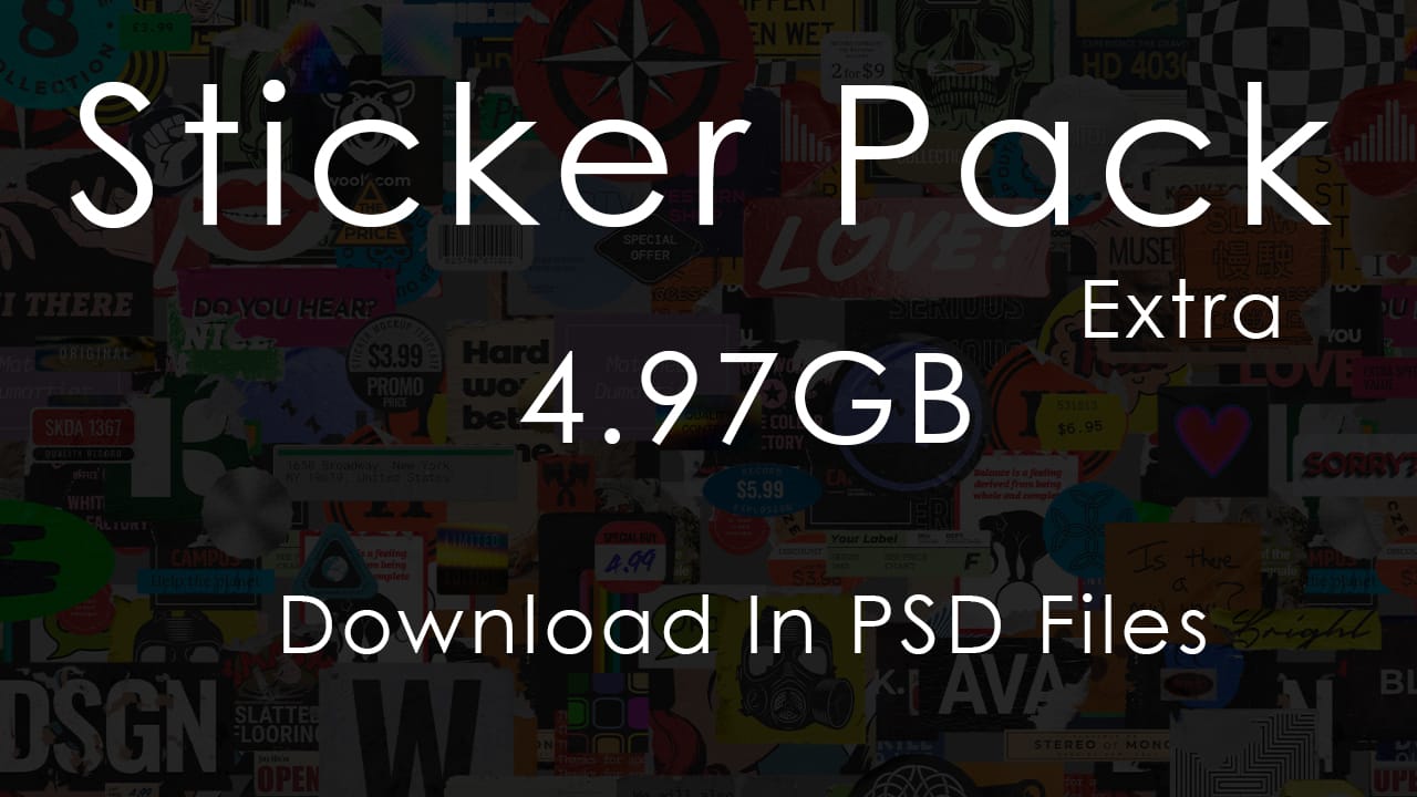 Big Sticker Mockup Pack Free Download In PSD Files Extra Big Sticker Mockup Pack Free Download In PSD Files Extra