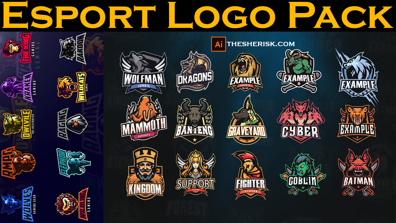 Sports Logo Templates For Illustrator