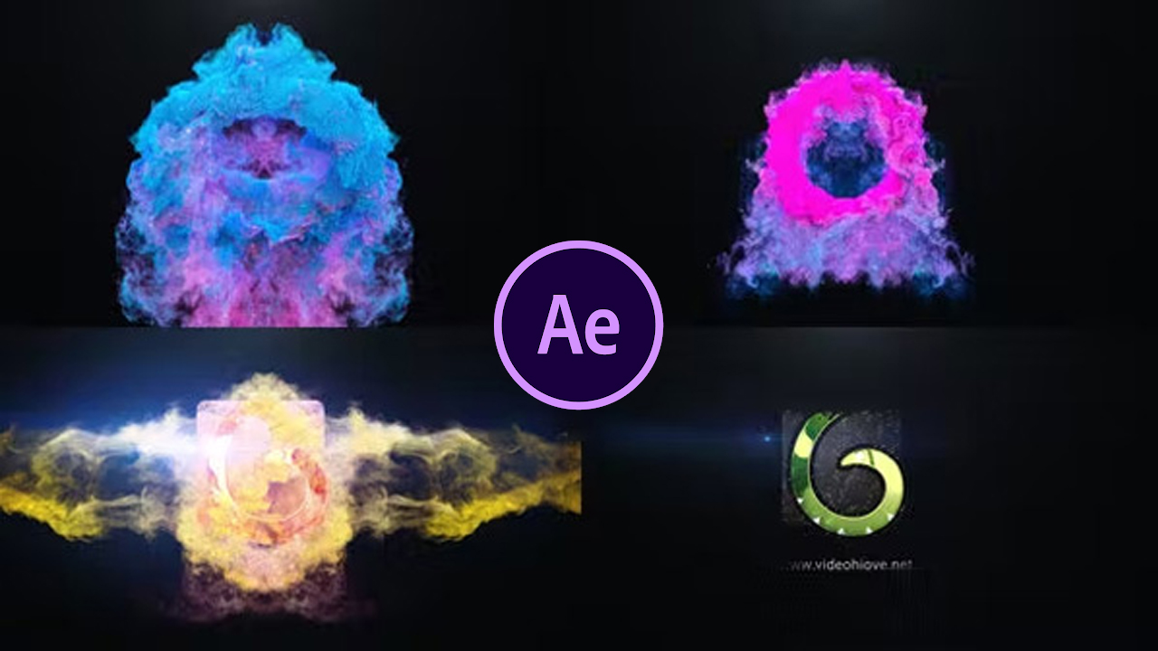 Energy Particle Logos Intro After Effect Template