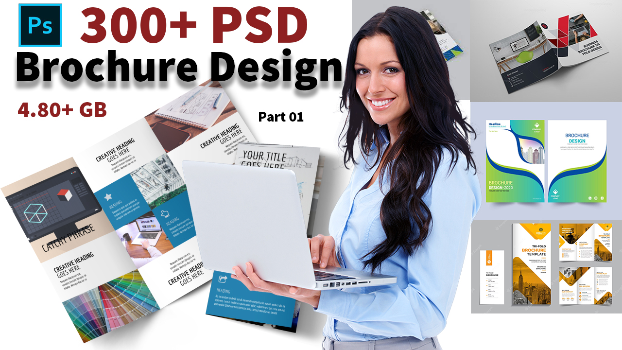 300+ Brochure Trifold Design Templates Download In PSD Files Part 01