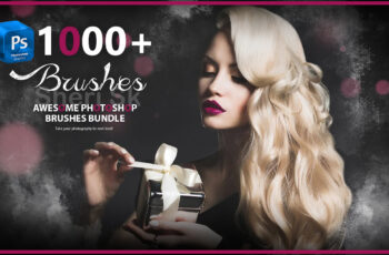 1000 Awesome Photoshop Brushes Bundle Download |Sheri SK| Brushes Tool Effect|