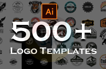 500+ Logo Templates Download In EPS AI Files |New Logo Bundle|