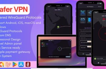 Safer VPN v2.0.4 Cross Platform WireGuard Flutter