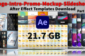 70 Pack Of After Effect Project Files Including Logo Intro Product Promo And Many Other Project Part 02