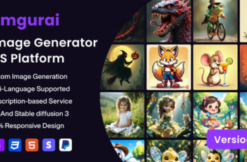 Imgurai v1.7.0 – AI Image Generator (SAAS)