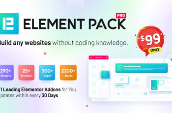 Element Pack v7.18.3 – Addon for Elementor Page Builder WordPress Plugin